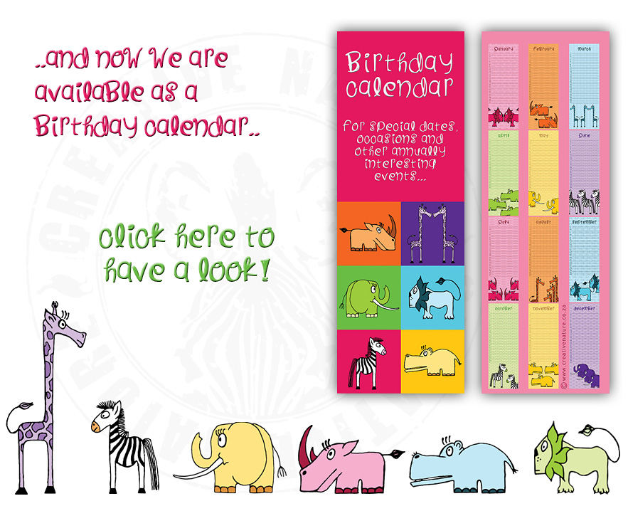 birthday calendar